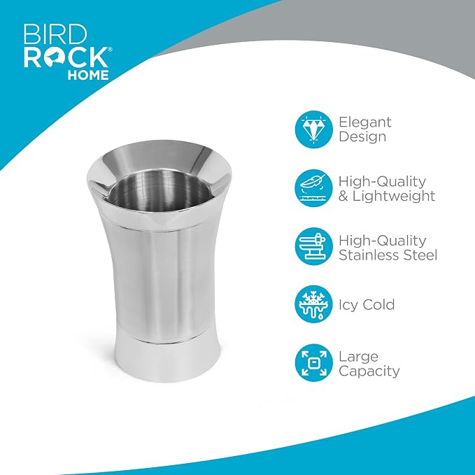 BirdRock Home Stainless-Steel Wine Chiller - Image 2