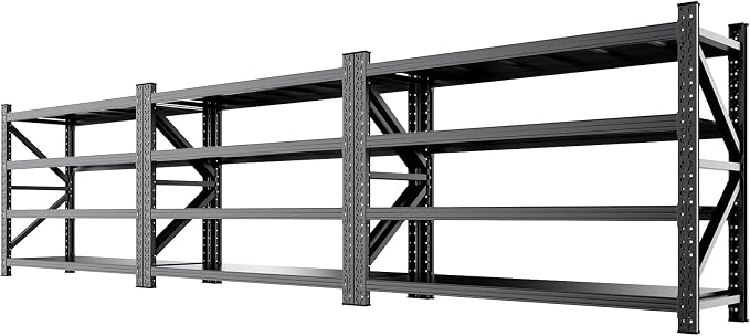 3-Pack 8000LBS Heavy Duty Garage Shelving by OrganizingStorageAssistant