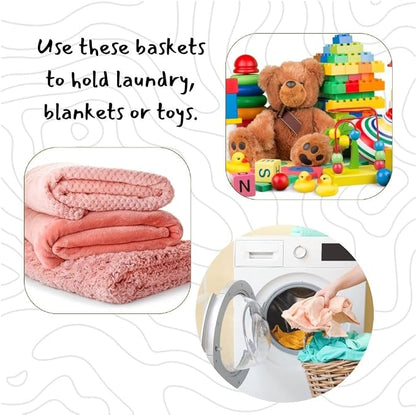 Storage & Organization, Decorative Wicker Baskets - Image 6