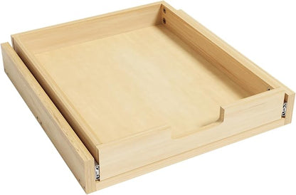 Pull Out Cabinet Organizer, Soft Close Slide Out Wooden Pull out Drawers by Gsskny