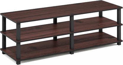 Furinno TURN-S-TUBE Shoe Rack, 3-Tier Wide Shoe Organizer, Open Shelf - Image 5