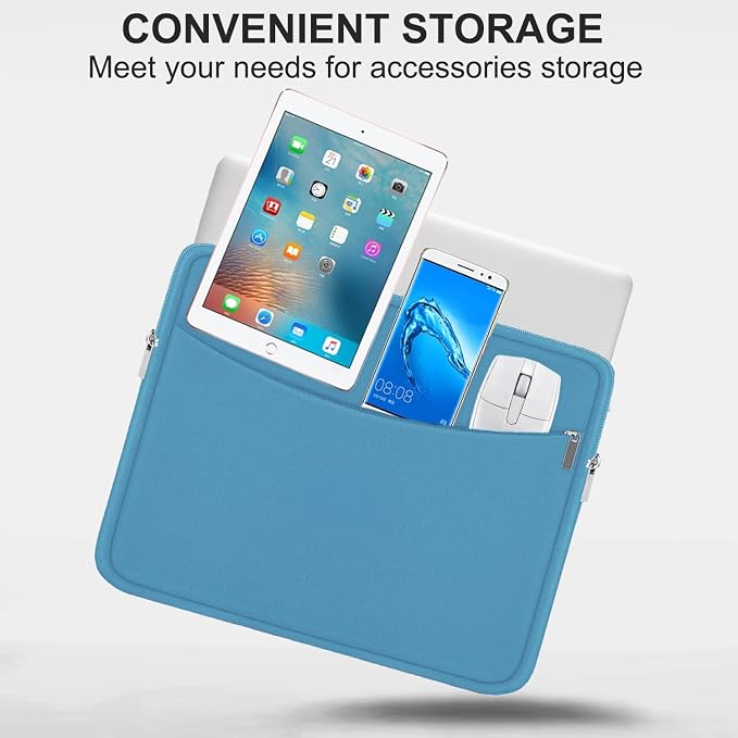 Laptop Case Sleeve 15.6 inch, Shockproof Protective Laptop Cover Briefcase - Image 2