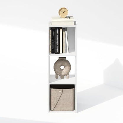 Furinno PELLI Book Shelf, 3-Cube Bookshelf, Cube Storage Organizer Bookcase - Image 6