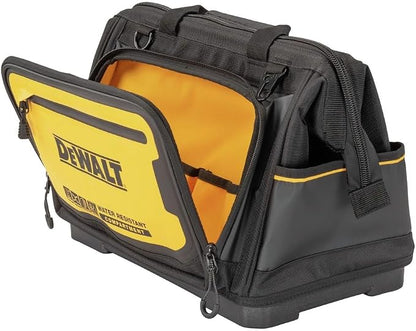 DEWALT Tool Bag, Water Resistant, Hard Bottom, Professional Tool Tote - Image 3