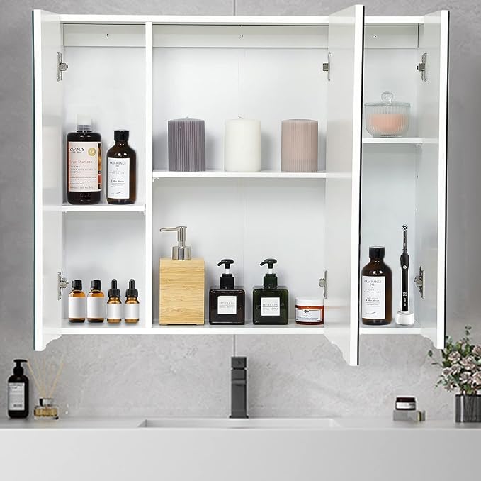 DICTAC Medicine Cabinet Bathroom Mirror Cabinet - Image 4