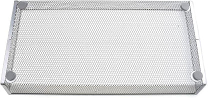 HAHIYO Stackable Mesh Tray Cup 12 x 6 x 2 inches Sturdy Container - Image 7