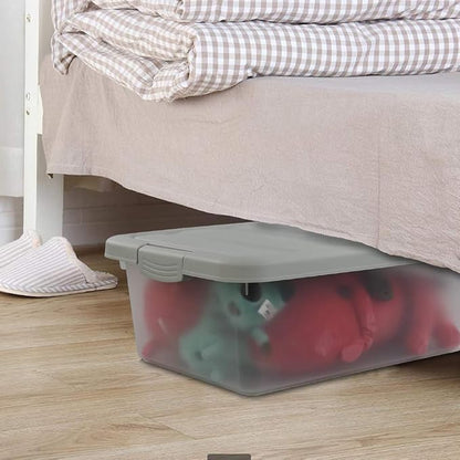 14 Quart Plastic Storage Box, 2 Packs - Image 6