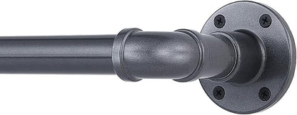 Industrial Curtain Rod Set by YAJUXIU