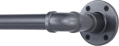 Industrial Curtain Rod Set by YAJUXIU