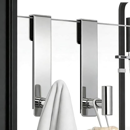 PMMASTO Shower Door Hooks, Extended Towel Hooks - Image 5