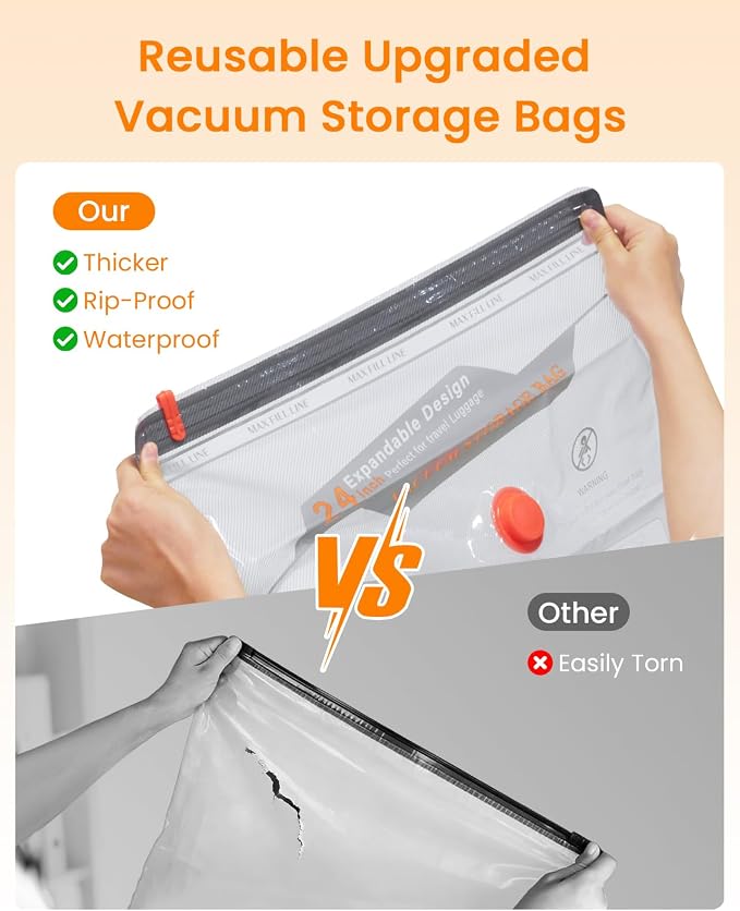 Vacuum Seal Bags for Clothing Travel - Image 5