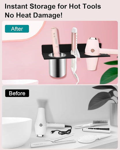 Hair Tool Organizer, Hair Dryer Holder - Image 3