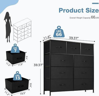 DUMOS Dresser for Bedroom, Storage Organizer - Image 3