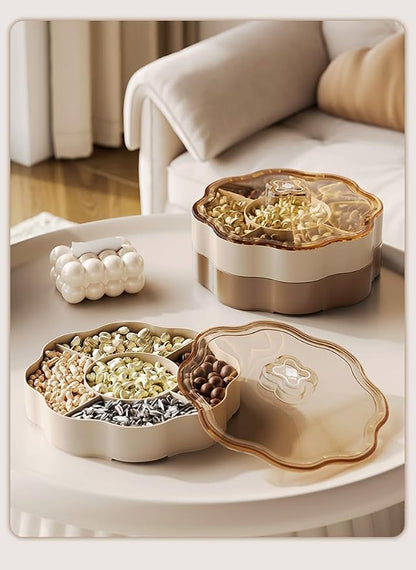 Covered compartment snack tray, suitable - Image 4
