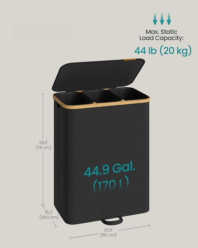 SONGMICS Laundry Hamper, Laundry Sorter - Image 5