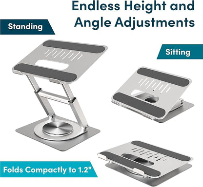 Lifelong 360 Rotating Ergonomic Laptop Stand - Image 6