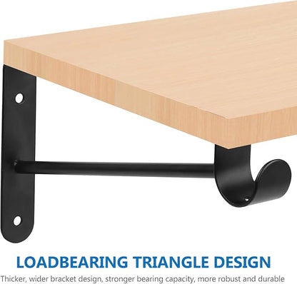 Shelf and Rod Brackets, Heavy Duty Closet Shelf Closet Bracket - Image 4