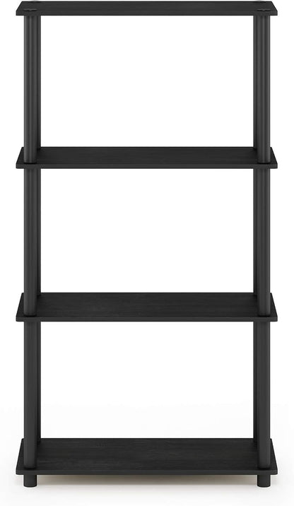 Furinno Turn-N-Tube 4-Tier Multipurpose Shelf Display Rack, Round Tubes - Image 6