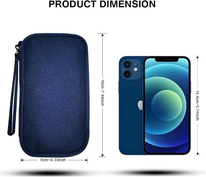 Electronics Organizer Bag Pouch Cable Charger Case Travel Shockproof Cord - Image 2
