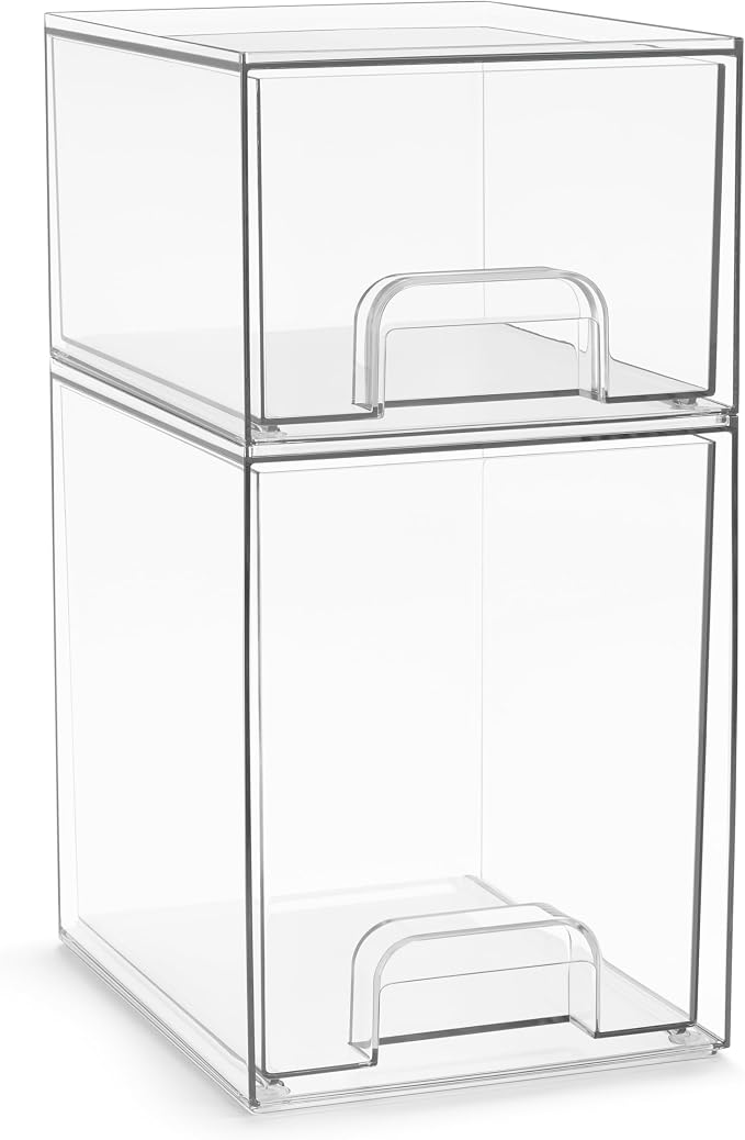 Sorbus Acrylic Storage Containers by Sorbus