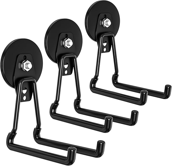 Heavy Duty Storage Magnetic Utility Hooks Large Garage Magnet Hooks by Lvoess