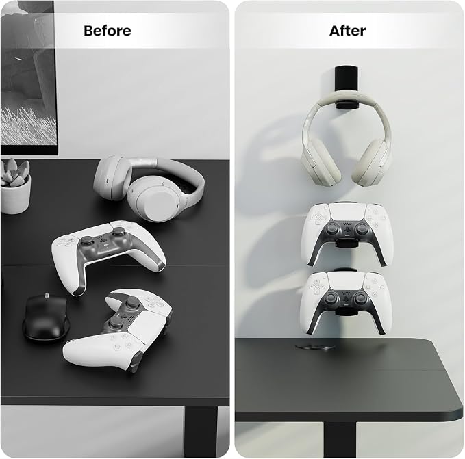 Sticky Headphone Stand Controller Holder - Image 6