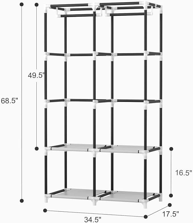 VTRIN Portable Closet Wardrobe Closet - Image 3