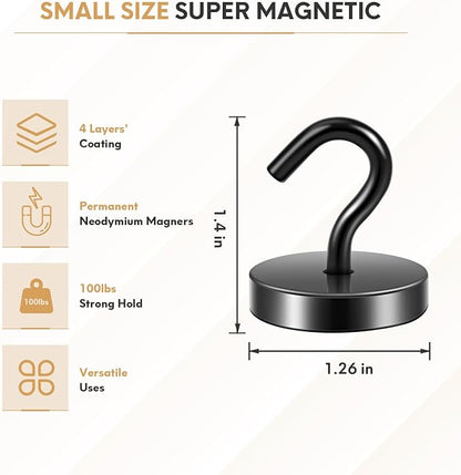 Neosmuk Magnetic Hooks Steel Tube Design - Image 6