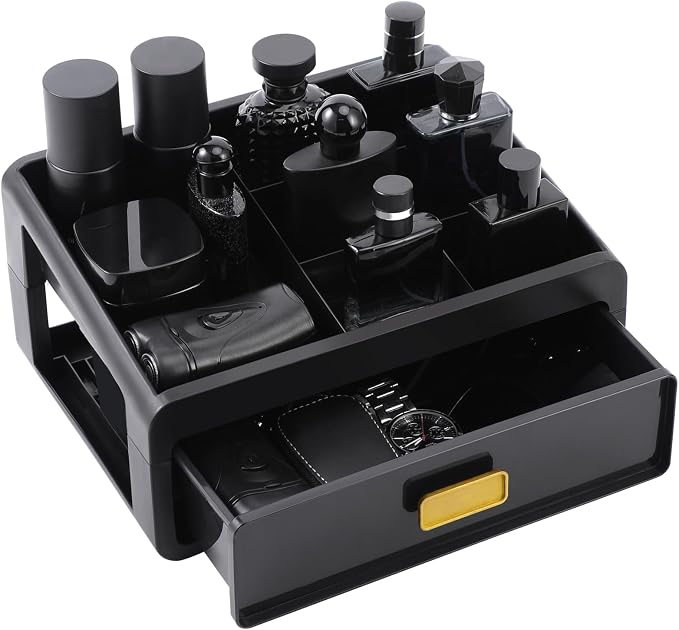 EHORIA Cologne Organizer for Men, Bathroom Organizers, Cologne Organizer by EHORIA