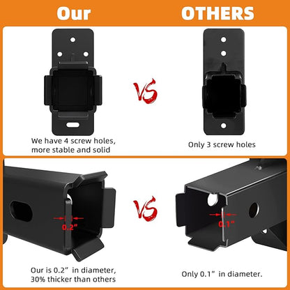 Hitch Wall Mount, Wall Mount Bike Rack Hitch, Hitch Cargo Carrier, Bicycle - Image 3