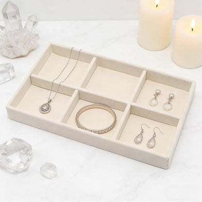 Velvet Jewelry Organizer Tray - Image 4
