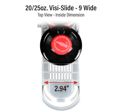 Visi-Slide 20oz Soda Beverage Dispenser - Image 7