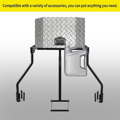 Trailer Tray RV Generator Mount, Front Mount Cargo Carrier & Storage Rack - Image 7