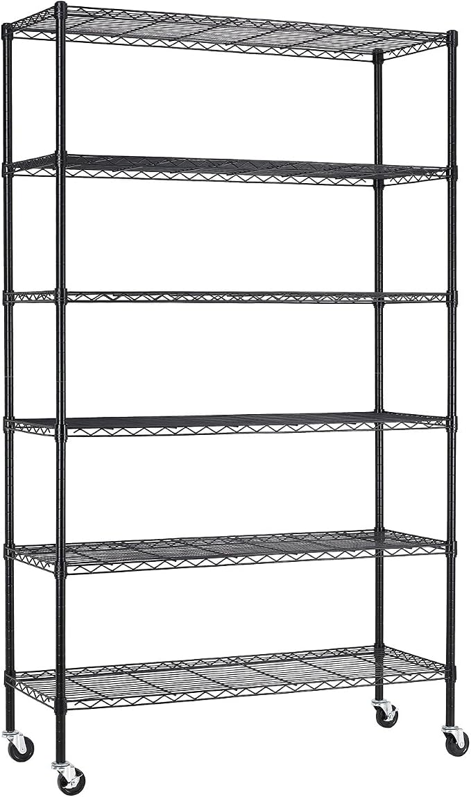 BestOffice | 6-Tier Wire Shelf by BestOffice