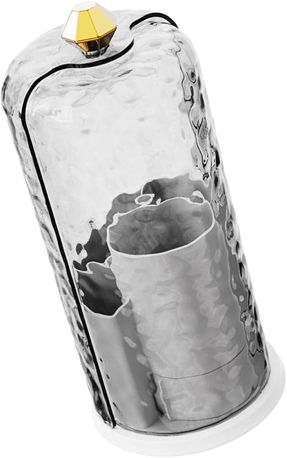 Rotating Makeup Organizer, 360-Degree Clear Cosmetic Case - Image 9