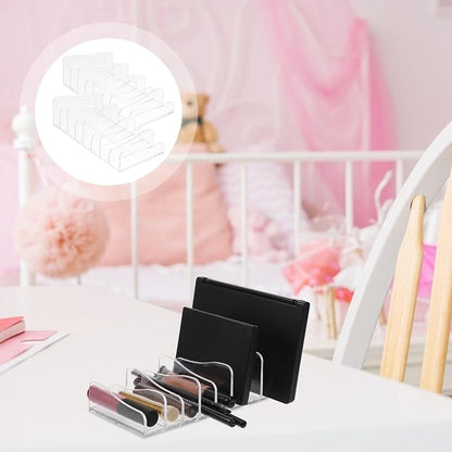 2pcs Divided Eyeshadow Palettes Organizer Stand Makeup Storage Rack - Image 6