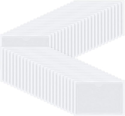Chinco 30 Pcs Self Adhesive Pockets, Bin Labels by Chinco