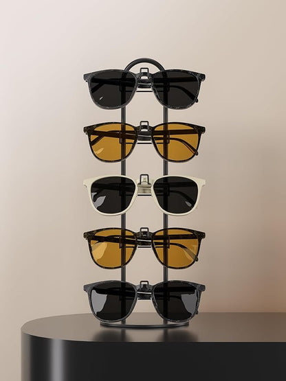 5 Tier Sunglass Organizer Holder, Sunglasses Tabletop Display Stand - Image 4