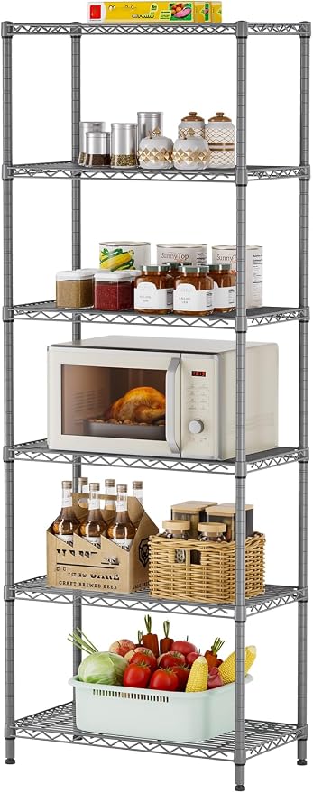 SINGAYE Shelf Wire Shelving Adjustable Storage Shelves Rack Standing Units by SINGAYE