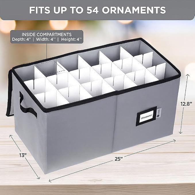 Christmas Ornament Storage Container - Image 3