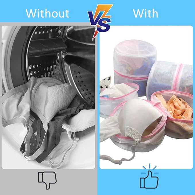 GOGOODA Mesh Laundry Bags for Delicates Durable Protective Wash Bags | Bra Wash - Image 6