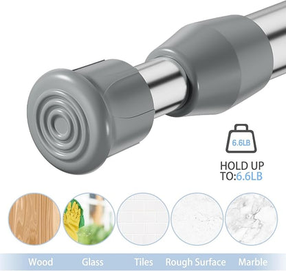 AIZESI Spring Tension Curtain Rod Short Tension Rod - Image 5