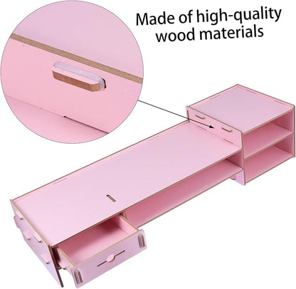 Angoily Creative Pink Monitor Riser Stand - Image 6
