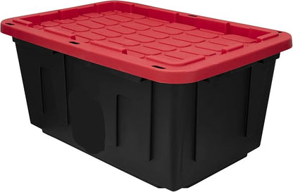 Large Storage Bin 27 Gallon Plastic Storage Container - Image 3