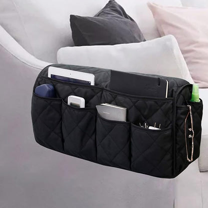 2 in 1 Waterproof Armrest Covers Sofa Arm Organizer by Holiberty