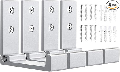 OHIYO 4pcs Folding Coat Hooks Heavy Duty Wall Hooks by OHIYO