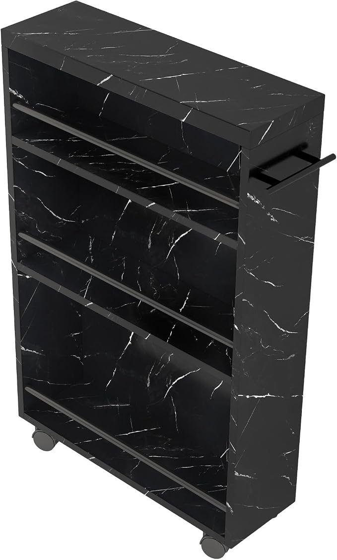 Tribesigns Slim Storage Cart, Rolling Narrow Kitchen Cart on Wheels - Image 8