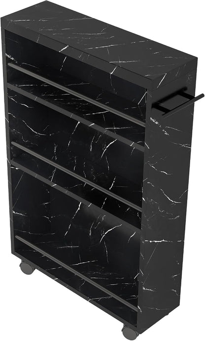 Tribesigns Slim Storage Cart, Rolling Narrow Kitchen Cart on Wheels - Image 8