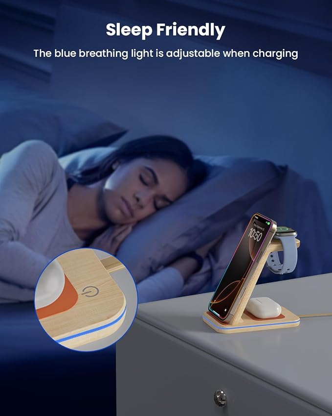 3 in 1 Wireless Charging, Wireless Charger Stand - Image 5