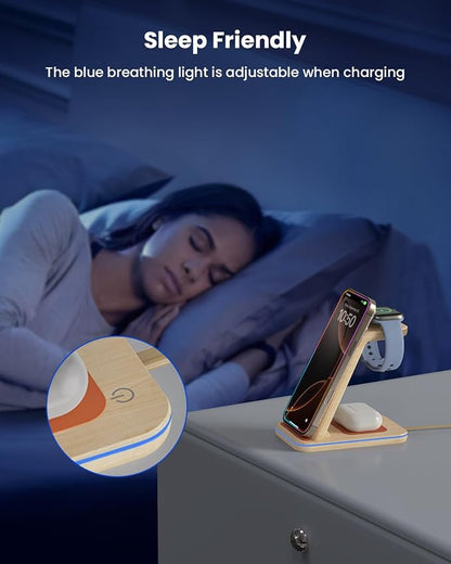 3 in 1 Wireless Charging, Wireless Charger Stand - Image 5
